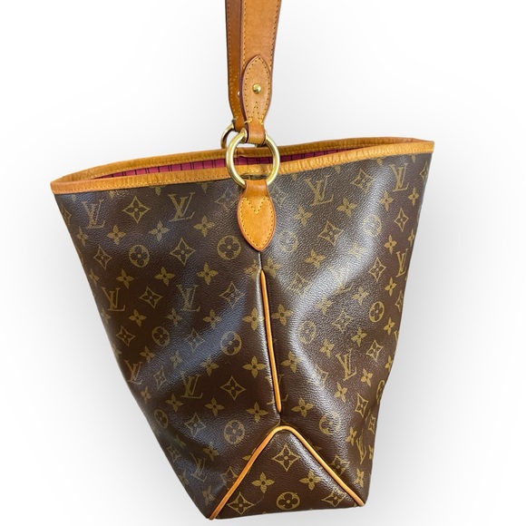 🩷RETIRED Louis Vuitton Delightful MM in Monogram Pivoine - Picture 12 of 16